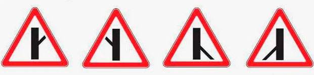 Примыкание второстепенной дороги